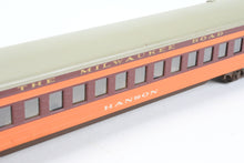 Load image into Gallery viewer, HO Brass NPP - Nickel Plate Products MILW - Milwaukee Road Hiawatha 2-Car Set Dining Car and Parlor Car Custom Painted /Upgraded Walthers Trucks