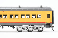 Load image into Gallery viewer, O Brass Sunset Models Third Rail UP - Union Pacific 72’ Harriman Coach FP Yellow/Gray No. 1056