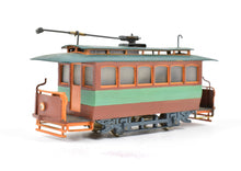 Load image into Gallery viewer, HO Brass Umpco Various Roads Open End Trolley Custom Painted