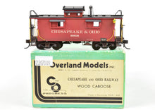 Load image into Gallery viewer, HO Brass OMI - Overland Models, Inc. C&O - Chesapeake & Ohio Wood Caboose CP & Weathered No. 90838