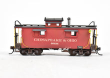 Load image into Gallery viewer, HO Brass OMI - Overland Models, Inc. C&O - Chesapeake & Ohio Wood Caboose CP & Weathered No. 90838