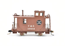 Load image into Gallery viewer, HOn3 Brass NJ Custom Brass C&S - Colorado & Southern 2-Axle Caboose #1003 Custom Painted