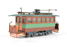 Load image into Gallery viewer, HO Brass Umpco Various Roads Open End Trolley Custom Painted