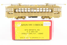 Load image into Gallery viewer, HO Brass MTS Traction Imports BER - Boston Elevated Railway Type 5 Streetcar (1929 Modification)