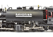 Load image into Gallery viewer, HO Brass DVP - Division Point Rayonier Incorporated #110 2-6-6-2T Baldwin Logging Mallet With Aux Tender LAST ONE