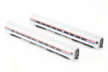 Load image into Gallery viewer, N Kato 106-6291 Amtrak Amfleet Phase III 2-Car Set A Coaches Nos. 25056 and 25023