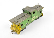 Load image into Gallery viewer, HO Brass Oriental Limited GN - Great Northern "X" Caboose X96-155 Class Custom Paint and Weathering