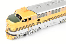 Load image into Gallery viewer, HO Brass Oriental Limited D&RGW - Denver & Rio Grande Western EMD F7 A/B/B/A Phase II Set 1500 HP Each Factory Painted "5 Stripe" Scheme