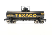 Load image into Gallery viewer, Gauge 1 - 1:32nd Scale Brass PSC - Precision Scale Co. Various Roads 10,000 Gallon Tank Car Factory Painted TXC - The Texas Company Texaco No. 4593
