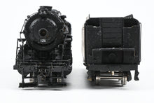Load image into Gallery viewer, HO Brass NJ Custom Brass NYO&W - New York Ontario & Western Y-2 Class 4-8-2 Custom Painted as BAR - Bangor & Aroostook No. 124