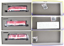 Load image into Gallery viewer, HO CON Athearn Genesis MKT - Missouri Kansas Texas EMD F3-A/F3-B/F3-A Phase 2 Set DCC & Sound