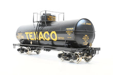 Load image into Gallery viewer, Gauge 1 - 1:32nd Scale Brass PSC - Precision Scale Co. Various Roads 10,000 Gallon Tank Car Factory Painted TXC - The Texas Company Texaco No. 4593