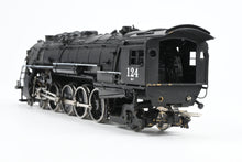 Load image into Gallery viewer, HO Brass NJ Custom Brass NYO&W - New York Ontario & Western Y-2 Class 4-8-2 Custom Painted as BAR - Bangor & Aroostook No. 124