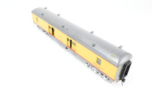 Load image into Gallery viewer, O Brass Sunset Models Third Rail UP - Union Pacific 70’ Harriman Baggage FP Yellow/Gray No. 3030
