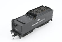 Load image into Gallery viewer, HO Brass NJ Custom Brass NYO&W - New York Ontario & Western Y-2 Class 4-8-2 Custom Painted as BAR - Bangor & Aroostook No. 124