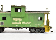 Load image into Gallery viewer, HO Brass Oriental Limited GN - Great Northern "X" Caboose X96-155 Class Custom Paint and Weathering