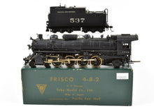 Load image into Gallery viewer, HO Brass PFM - Toby SLSF - Frisco 4-8-2 Mountain 1500 Series CP No. 537