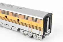 Load image into Gallery viewer, HO Brass Oriental Limited D&RGW - Denver & Rio Grande Western EMD F7 A/B/B/A Phase II Set 1500 HP Each Factory Painted "5 Stripe" Scheme