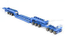 Load image into Gallery viewer, HO Brass CON OMI - Overland Models, Inc. Nelson Miller Transfer 9-axle Heavy Haul Trailer FP Blue RARE 1 of 1 Pilot Model – Never Produced!