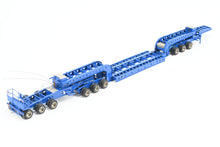 Load image into Gallery viewer, HO Brass CON OMI - Overland Models, Inc. Nelson Miller Transfer 9-axle Heavy Haul Trailer FP Blue RARE 1 of 1 Pilot Model – Never Produced!