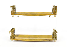 Load image into Gallery viewer, HO Brass U.S. Hobbies Various Roads Bulkhead Beveled Floor Pulpwood Flatcar Lot Of 2