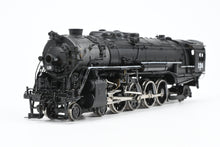 Load image into Gallery viewer, HO Brass NJ Custom Brass NYO&W - New York Ontario & Western Y-2 Class 4-8-2 Custom Painted as BAR - Bangor & Aroostook No. 124