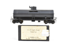 Load image into Gallery viewer, HO Brass S. Soho & Co. Various Roads 1920 Single Dome Tank Car Factory Painted Black