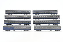Load image into Gallery viewer, HO Brass CON MTS Imports B&O - Baltimore & Ohio “The Royal Blue” 8-Car Passenger Set Factory Painted