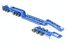 Load image into Gallery viewer, HO Brass CON OMI - Overland Models, Inc. Nelson Miller Transfer 9-axle Heavy Haul Trailer FP Blue RARE 1 of 1 Pilot Model – Never Produced!