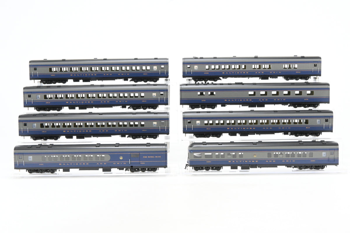 HO Brass CON MTS Imports B&O - Baltimore & Ohio “The Royal Blue” 8