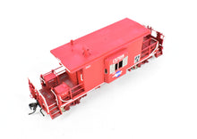 Load image into Gallery viewer, HO Brass OMI - Overland Models, Inc. MP - Missouri Pacific Bay Window Caboose With Small Side Window Custom Painted