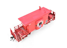 Load image into Gallery viewer, HO Brass OMI - Overland Models, Inc. MP - Missouri Pacific Bay Window Caboose With Small Side Window Custom Painted