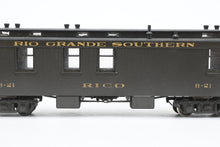 Load image into Gallery viewer, HOn3 Brass NJ Custom Brass RGS - Rio Grande Southern Business Car B-21 “Rico” Custom Painted