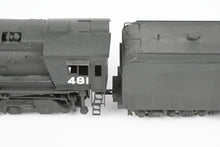 Load image into Gallery viewer, HO Brass Westside Model Co. WP - Western Pacific Class GS-6 4-8-4 Custom Painted & Weathered