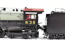 Load image into Gallery viewer, HO Brass Hybrid BLI - Broadway Limited Imports T&P - Texas & Pacific 2-10-4 #638 FP DCC and Sound