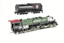 Load image into Gallery viewer, HO Brass CON Oriental Limited GN - Great Northern R-1 2-8-8-2 Open Cab Version FP "Glacier Park" Scheme No. 2035