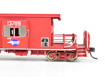 Load image into Gallery viewer, HO Brass OMI - Overland Models, Inc. MP - Missouri Pacific Bay Window Caboose With Small Side Window Custom Painted