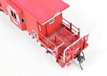 Load image into Gallery viewer, HO Brass OMI - Overland Models, Inc. MP - Missouri Pacific Bay Window Caboose With Small Side Window Custom Painted