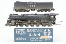 Load image into Gallery viewer, HO Brass CON PFM - United ATSF - Santa Fe 4-8-4 Northern Early Run Custom Painted & Weathered, No.3777