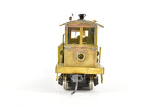 Load image into Gallery viewer, HO Brass Unknown Importer Various Roads Traction Line Pole Car with Load Custom Built