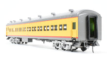Load image into Gallery viewer, O Brass Sunset Models Third Rail UP - Union Pacific 72’ Harriman Coach FP Yellow/Gray No. 1052