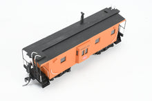 Load image into Gallery viewer, HO Brass NPP - Nickel Plate Products MILW - Milwaukee Road Smooth Side Bay Window Caboose Custom Painted No. 992156 w/ Upgraded Lines West Trucks