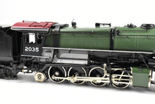 Load image into Gallery viewer, HO Brass CON Oriental Limited GN - Great Northern R-1 2-8-8-2 Open Cab Version FP "Glacier Park" Scheme No. 2035