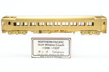 Load image into Gallery viewer, HO Brass W&R Enterprises NP - Northern Pacific Arch Window Coach Nos. 1206 - 1227