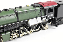 Load image into Gallery viewer, HO Brass CON Oriental Limited GN - Great Northern R-1 2-8-8-2 Open Cab Version FP "Glacier Park" Scheme No. 2035