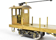 Load image into Gallery viewer, HO Brass Unknown Importer Various Roads Traction Line Pole Car with Load Custom Built