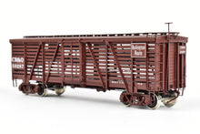 Load image into Gallery viewer, HO Brass CIL - Challenger Imports CB&Q - Burlington Route Class SM-16 36' Stock Car FP No. 59287