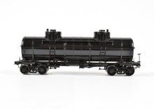 Load image into Gallery viewer, HO Brass OMI - Overland Models, Inc. Various Roads ACF Double Dome 8,000 Gallon Tank Car Painted Black, Unlettered