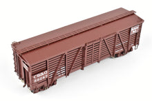 Load image into Gallery viewer, HO Brass CIL - Challenger Imports CB&Q - Burlington Route Class SM-16 36' Stock Car FP No. 59287