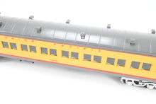 Load image into Gallery viewer, O Brass Sunset Models Third Rail UP - Union Pacific 72’ Harriman Coach FP Yellow/Gray No. 1052